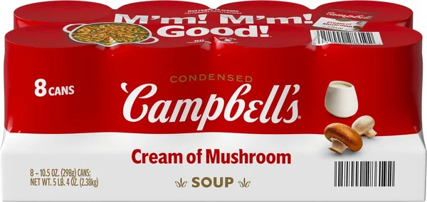 Campbell's Cream of Mushroom Soup 10.5 oz., 8 pk.