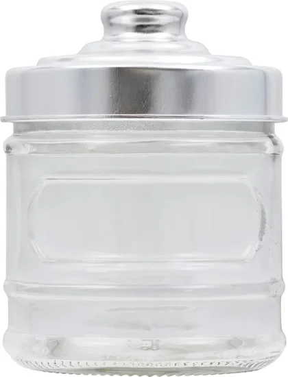 Classic Glass Storage Jars with Lids