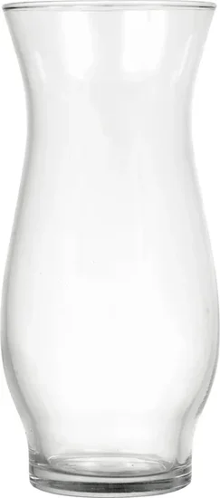 Clear Glass Hurricane Stem Vases, 6.5 in.