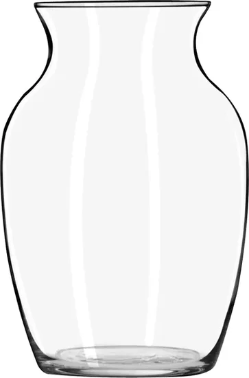 Clear Jardin Glass Vases, 7 in.