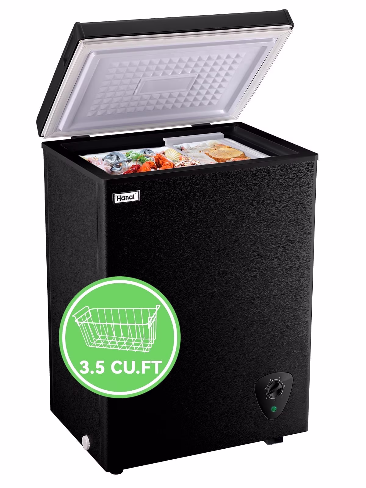 3.5 CU.FT BLACK