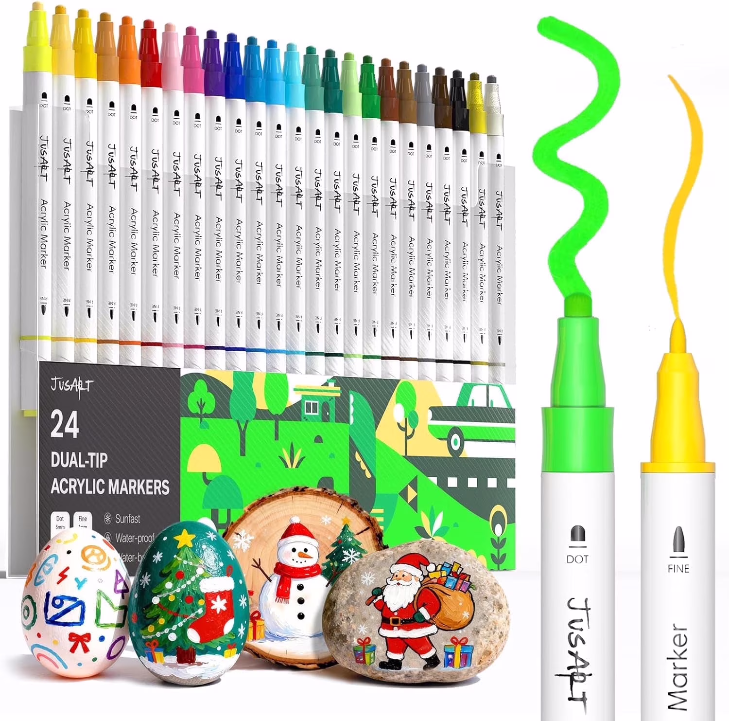 White Barrel-24 Colors
