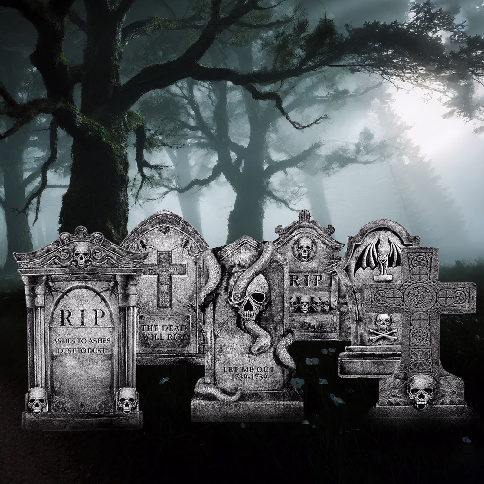 Halloween Tombstones