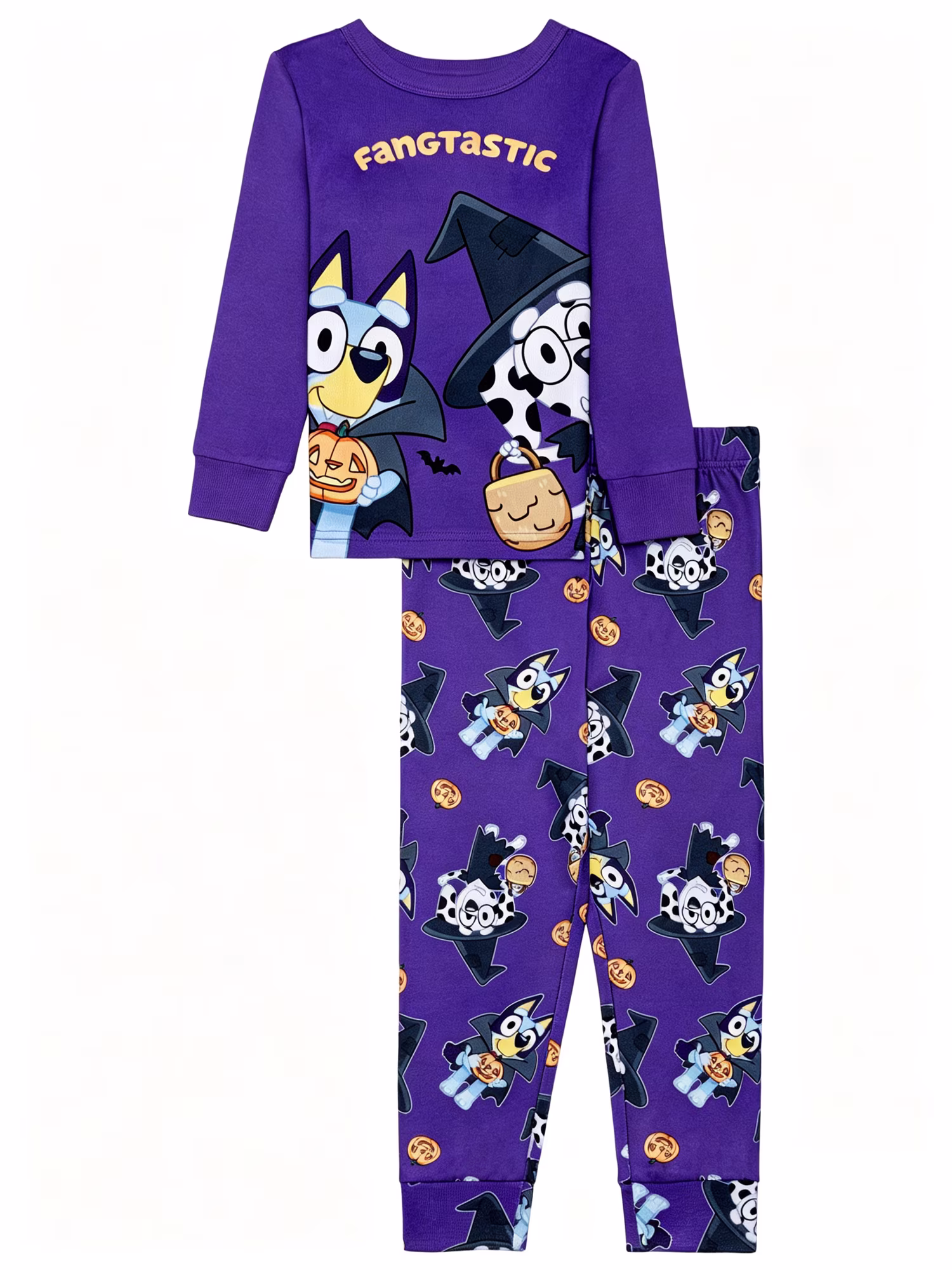 Minnie Mouse Girls Holiday Long Sleeve Top and Pants Snug Fit Pajama Set, 2-Piece, Size 4-10