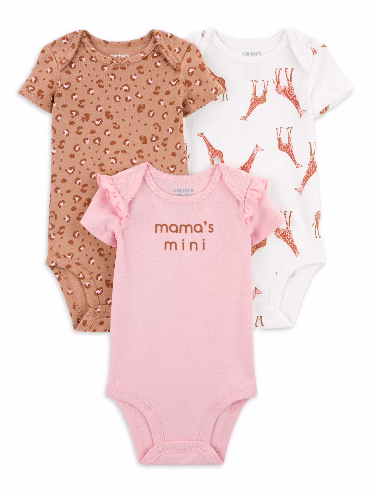 Ivory/Brown/Pink