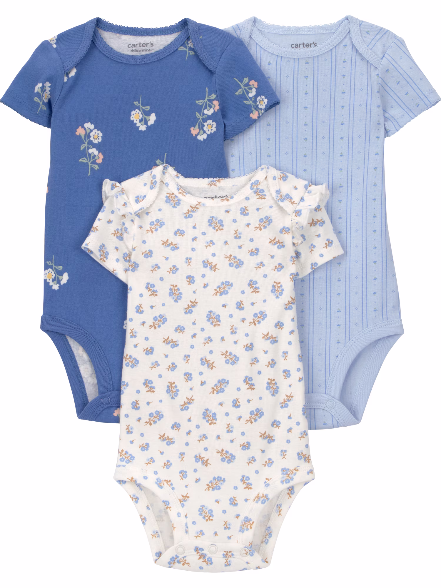 Light Blue Floral