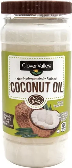 Clover Valley Coconut Oil, 15 oz