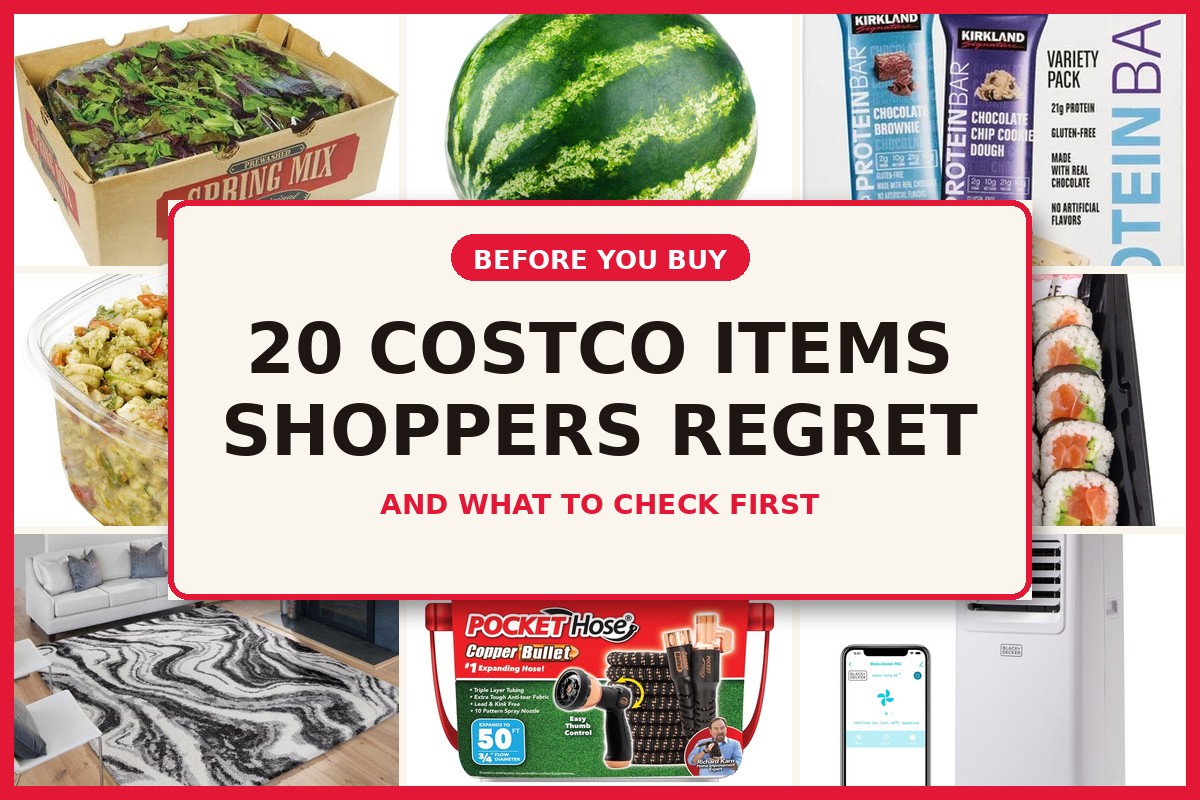20 Costco items shoppers regret buying