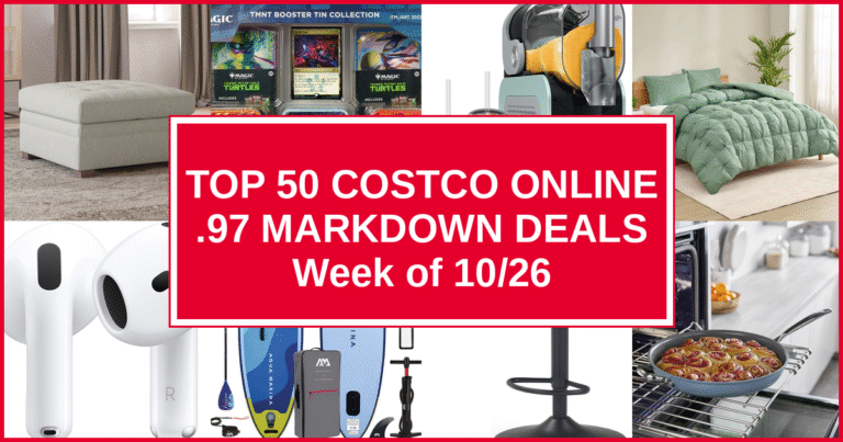 Top 50 Costco Online .97 Markdown Deals — Week of 10/26