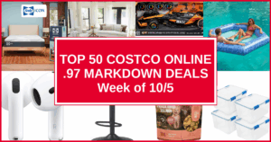 Top 50 Costco Online .97 Markdown Deals — Week of 10/5
