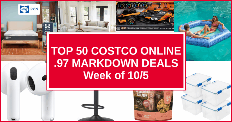 Top 50 Costco Online .97 Markdown Deals — Week of 10/5