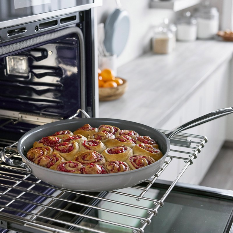 GreenPan The Big Fry 14” Pan with Helper Handle