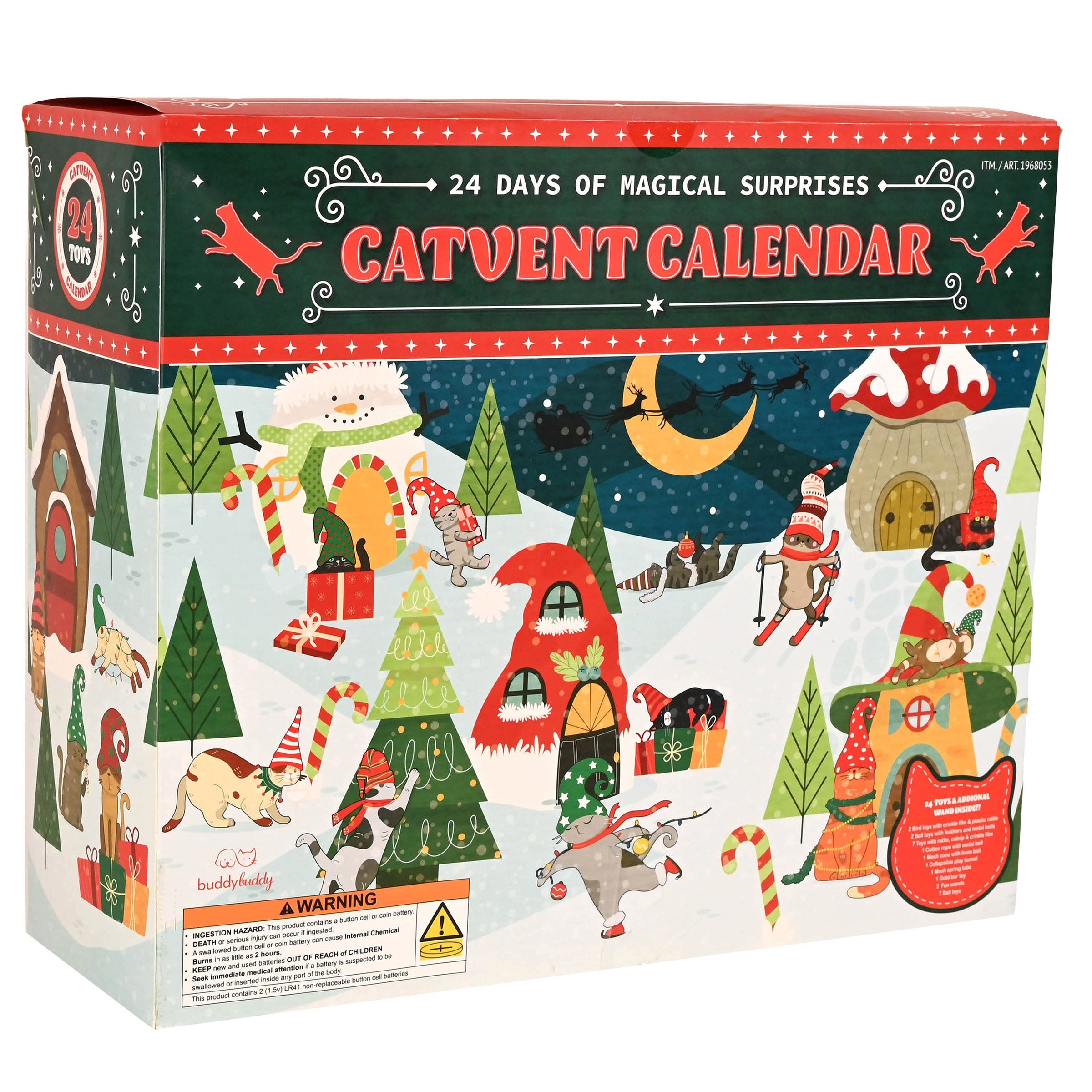 Buddy Buddy Catvent Calendar