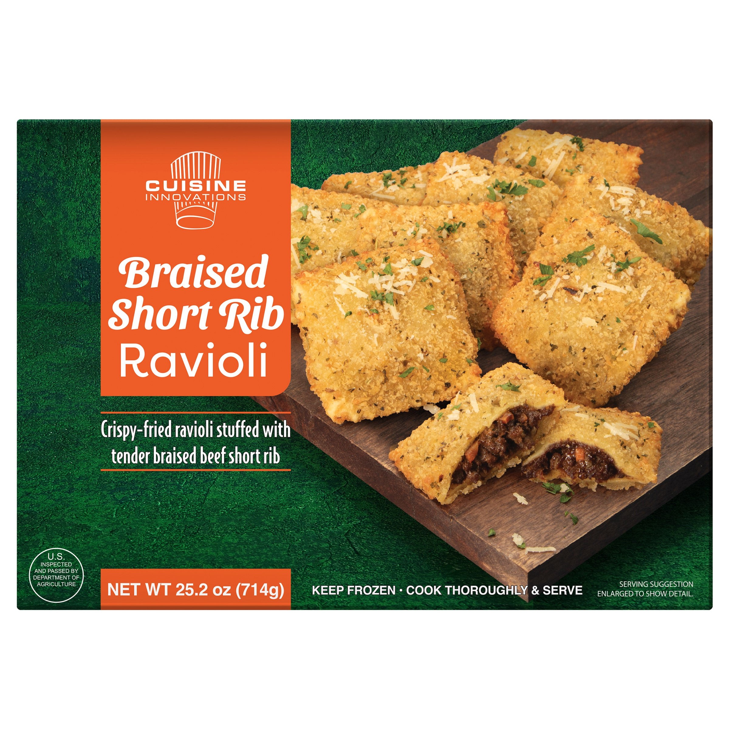 Cuisine Innovations Braised Short Rib Ravioli