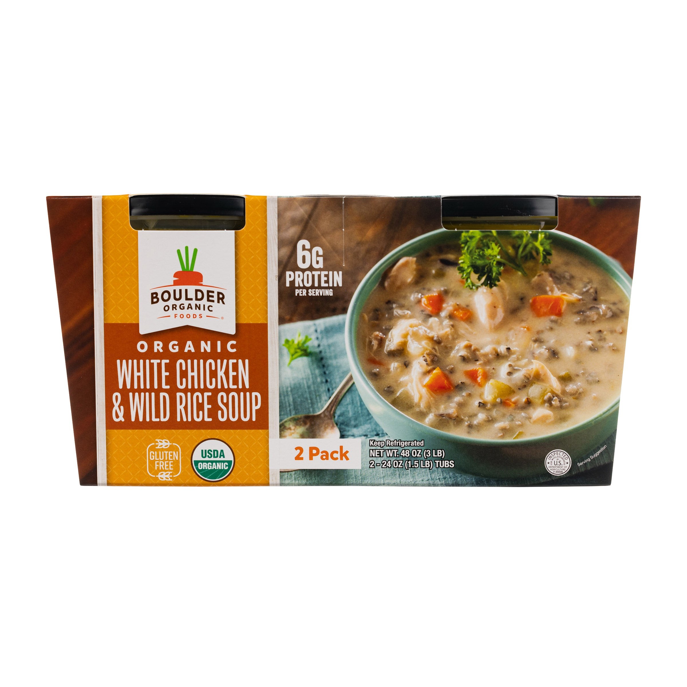 Boulder Organic Chicken Wild Rice Soup