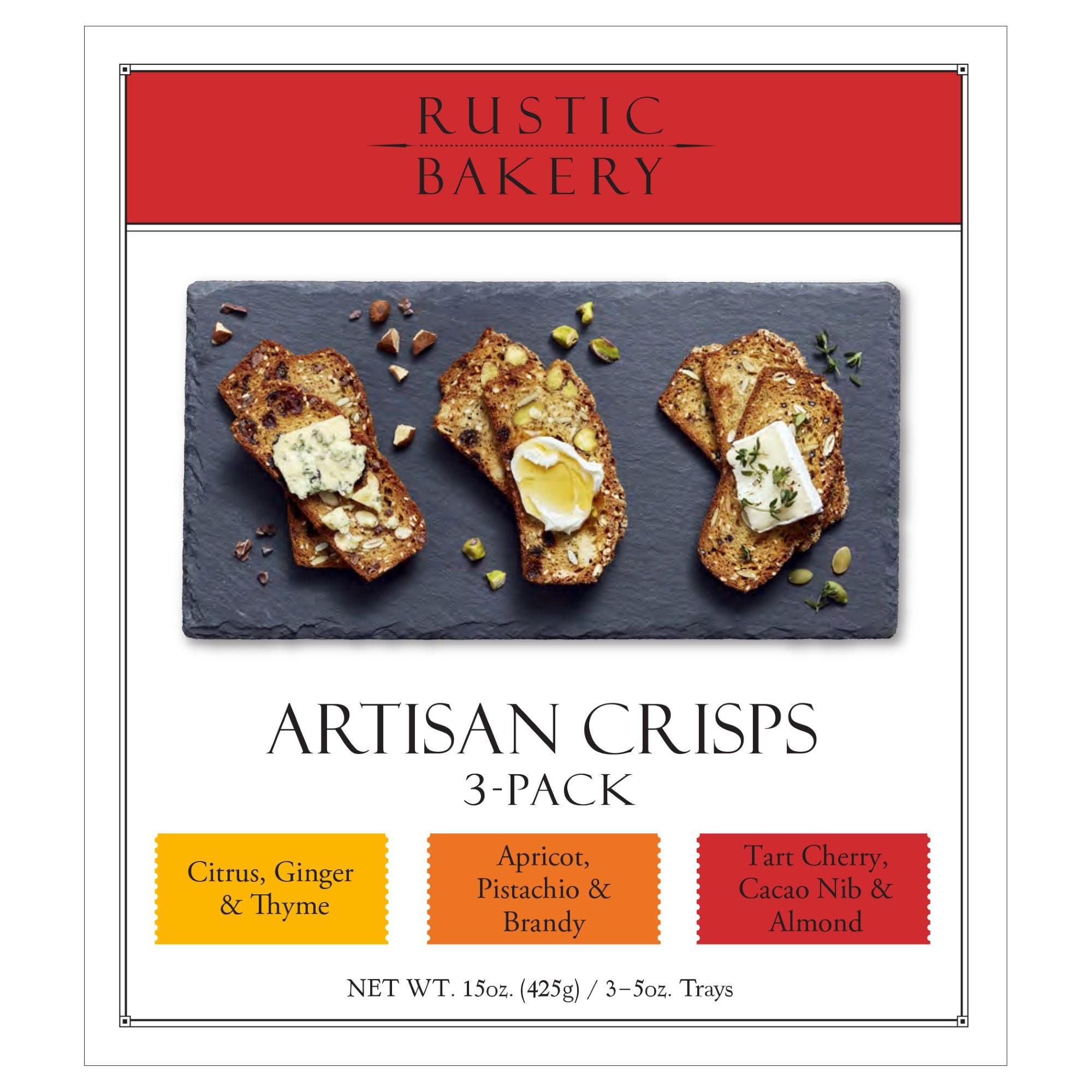 Rustic Bakery Artisan Crisps Variety Pack