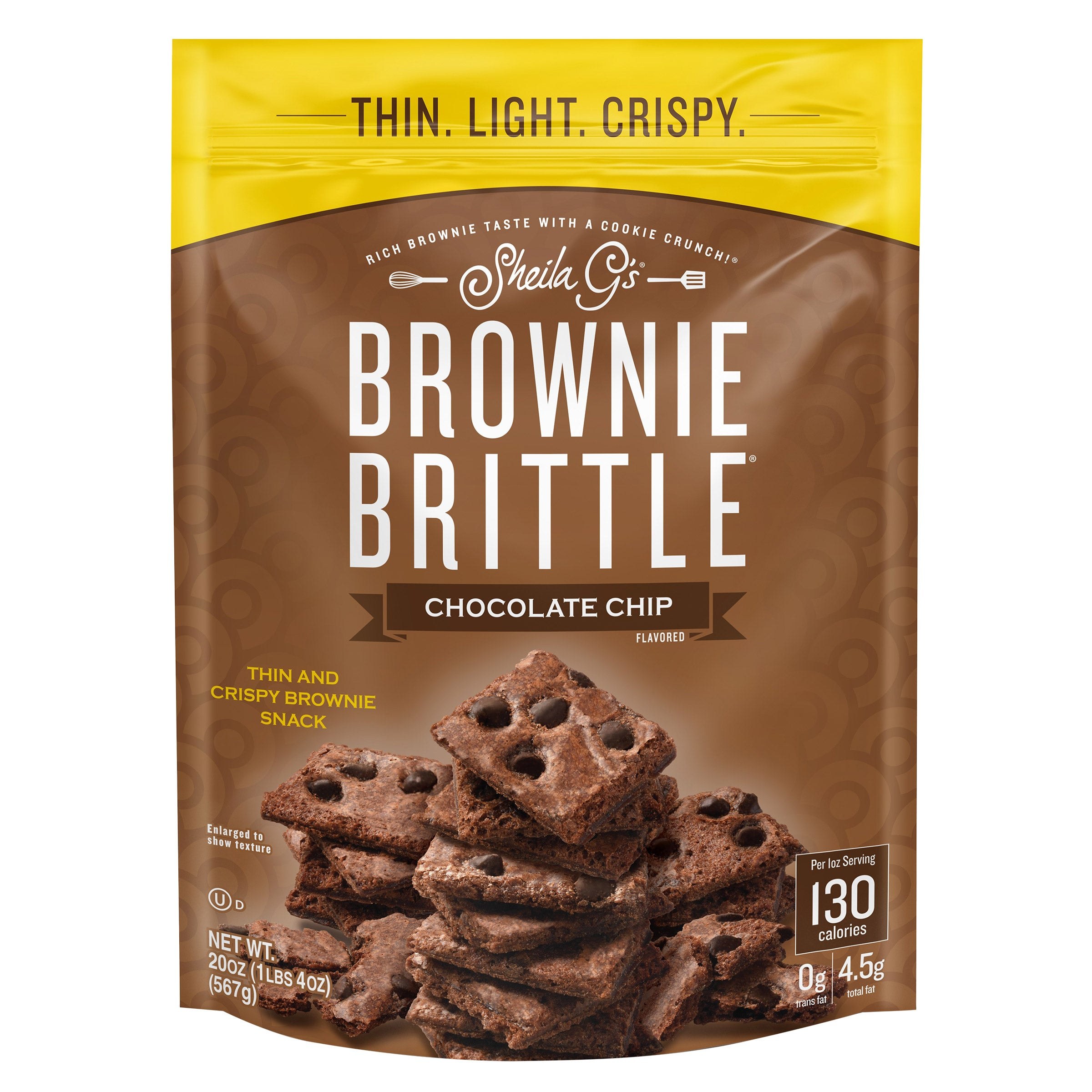 Sheila G’s Chocolate Chip Brownie Brittle