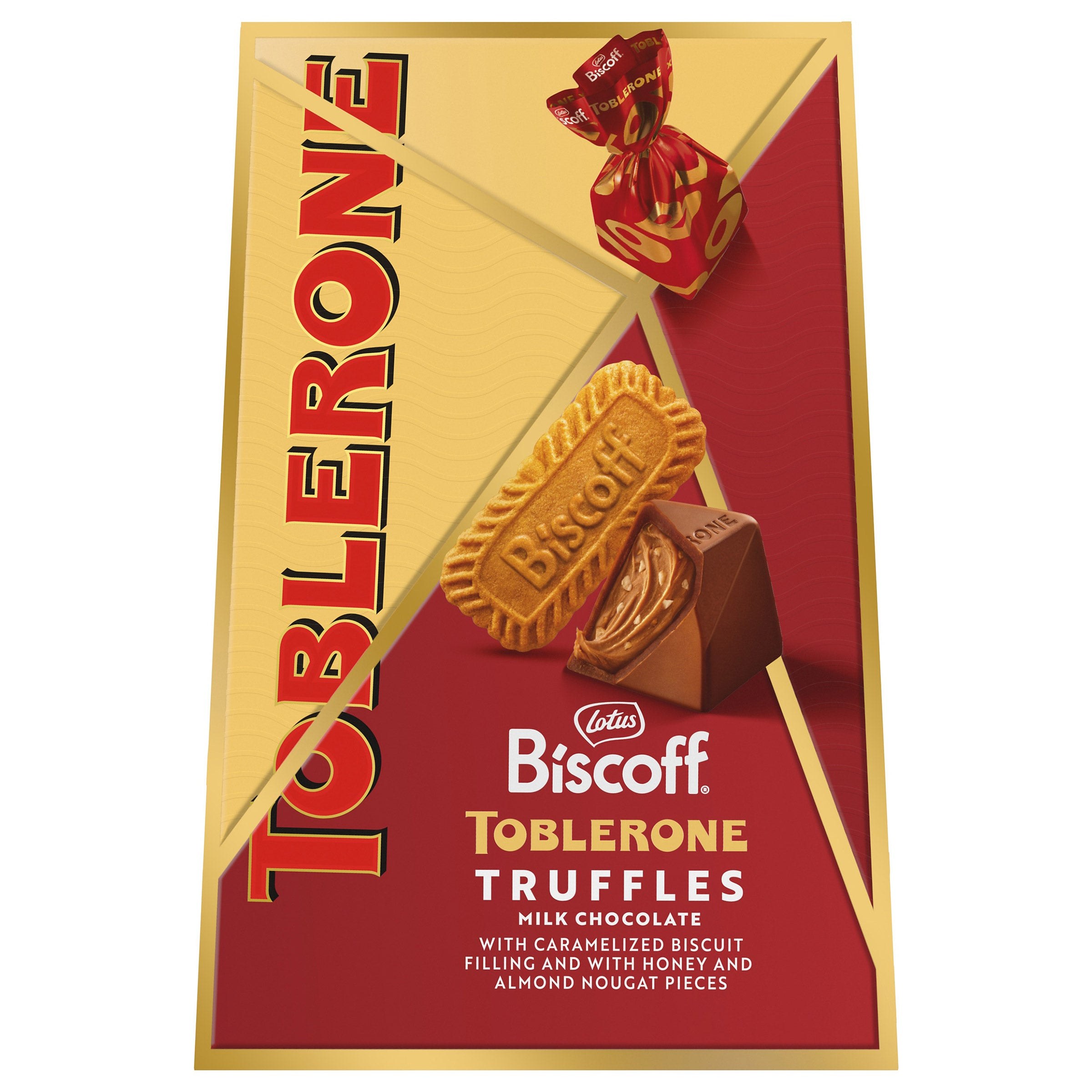 Toblerone Truffles with Biscoff