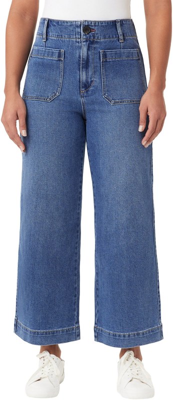 Scotch & Soda Women's Wide Leg Jean
