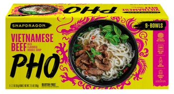 Snapdragon Foods Vietnamese Pho Bowls, 3.1 oz, 9-count