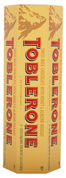 Toblerone Swiss Milk Chocolate Bar, 3.52 oz, 6-Count