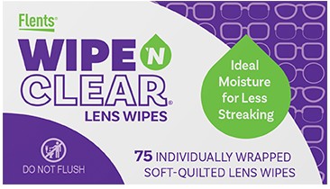 Flents Wipe ’N Clear Lens Wipes
