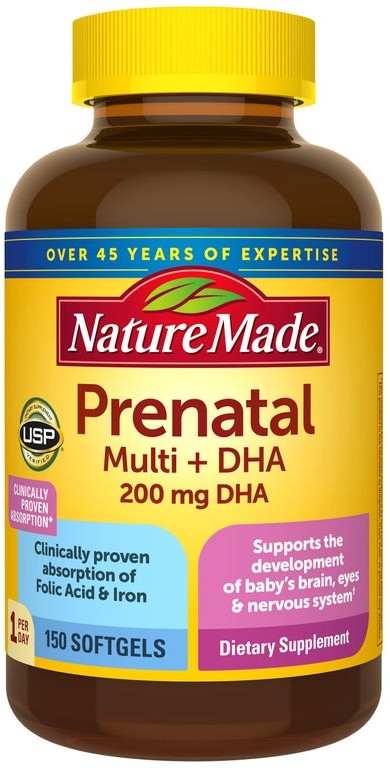 Nature Made Prenatal Multi + DHA
