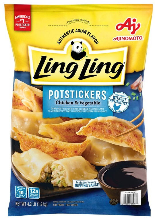 Ling Ling Chicken & Vegetable Potstickers