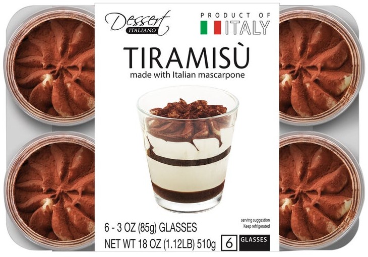 Dessert Italiano Tiramisù Cups