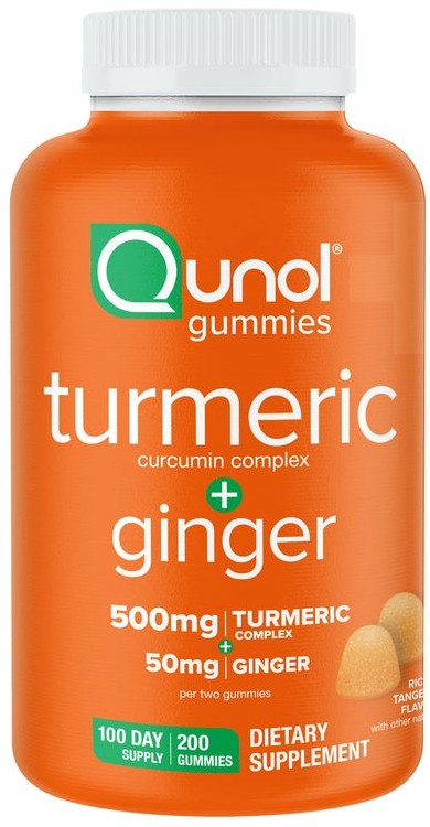 Qunol Turmeric + Ginger Gummies