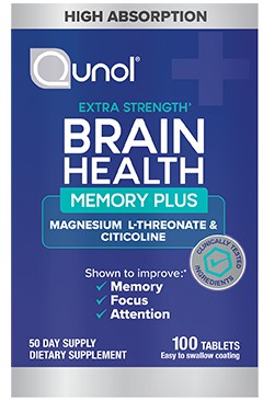 Qunol Brain Health Memory Plus