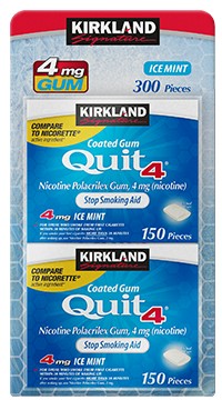 Kirkland Signature Quit Coated Gum