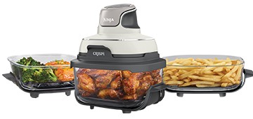 Ninja Crispi 5-in-1 Portable Glass Air Fry Cooking System
