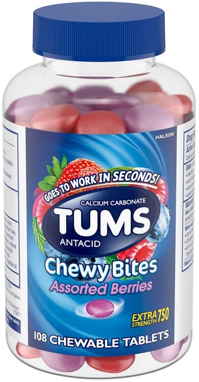 Tums Assorted Berries Chewy Bites