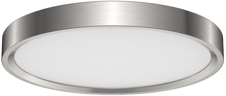 Energetic Lighting 14" Arcadia Flush Mount Light with Selectable Color Temperature and Halo Accent