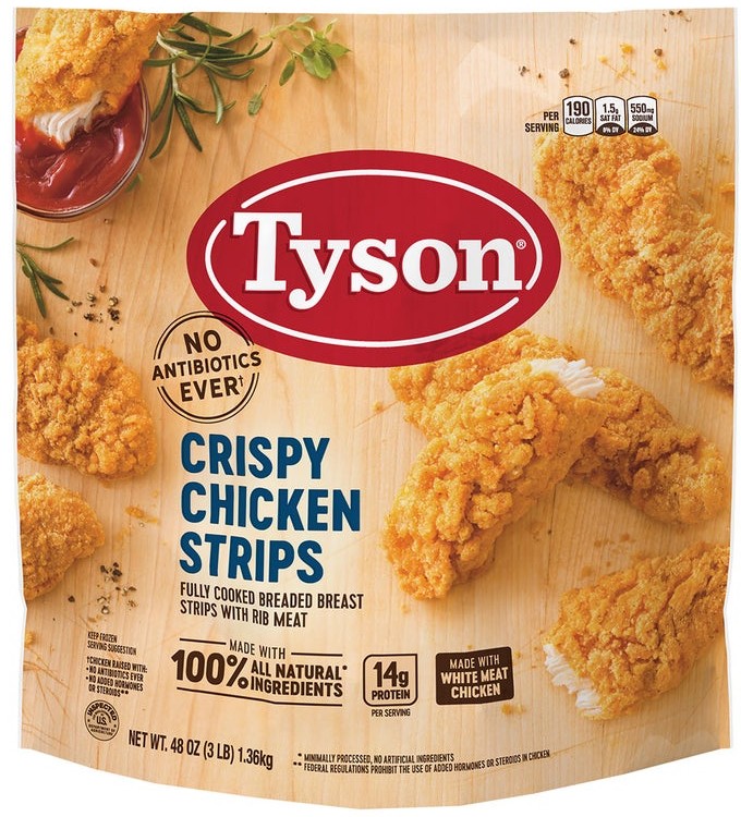 Tyson Crispy Chicken Strips