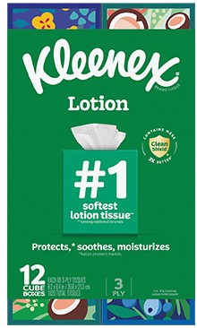 Kleenex® Soothing Lotion™ Facial Tissue