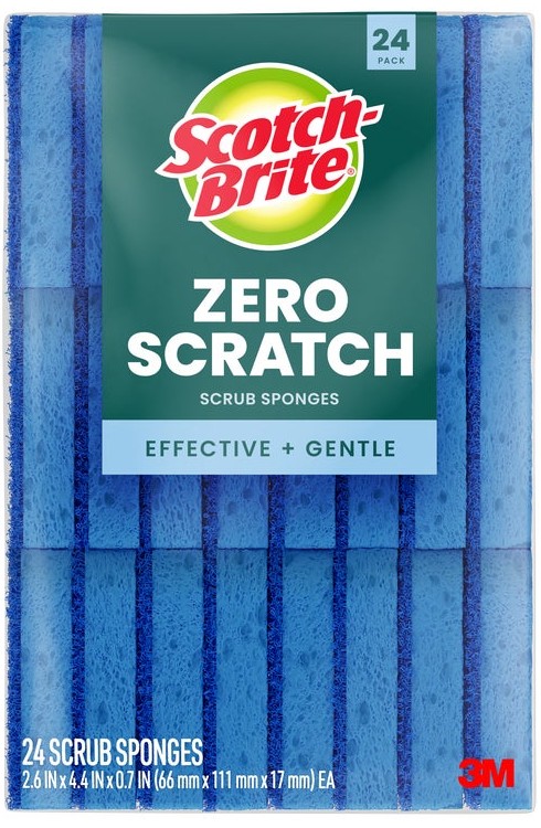 Scotch-Brite® Zero Scratch Scrub Sponges