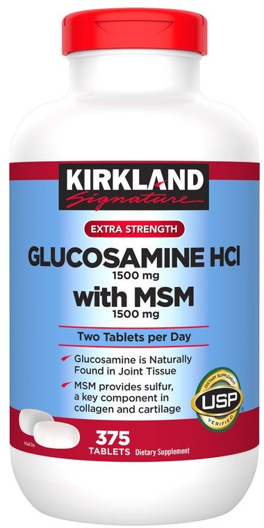 Kirkland Signature Glucosamine with MSM