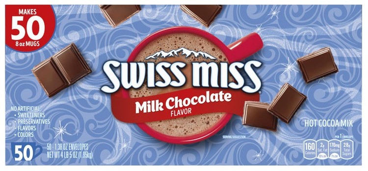 Swiss Miss Milk Chocolate Flavor Hot Cocoa Mix
