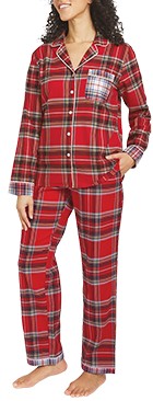 Lands' End Women's Flannel Pajama Set