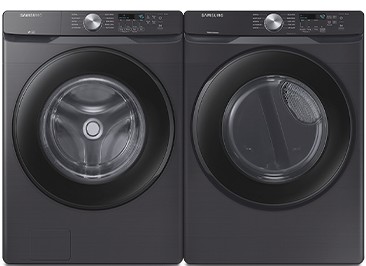 Samsung 4.5 cu. ft. Front Load Washer with Vibration Reduction Technology+ and 7.5 cu. ft. Dryer