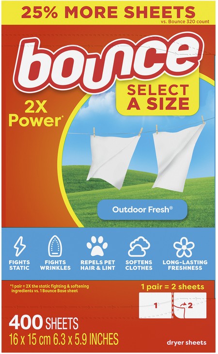 Bounce Select-a-Size Dryer Sheets
