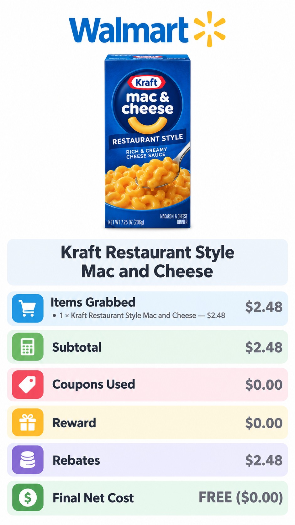 Kraft Restaurant Style Mac and Cheese