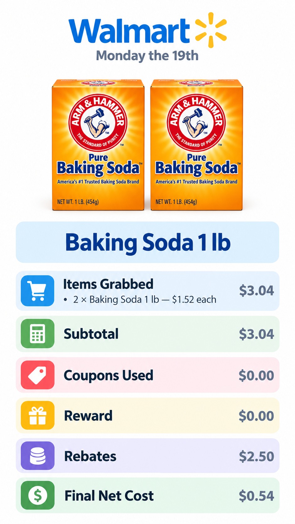 Baking Soda 1 lb