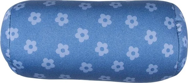 Decorative Printed Beaded Bolster Pillow