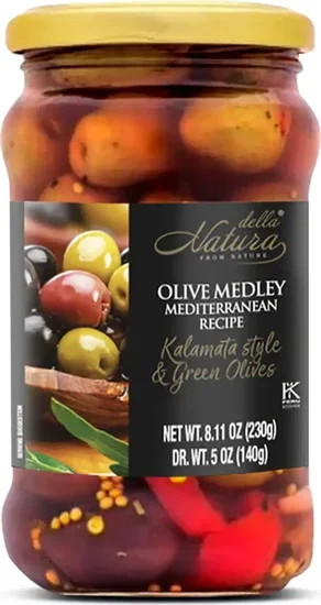 Della Natura Olive Medley Mediterranean Recipe, 1-ct.