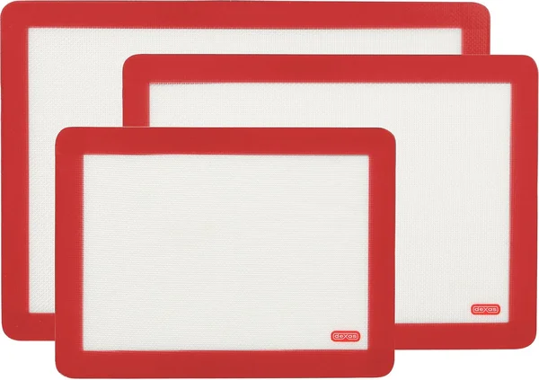 Dexas 3-Piece Silicone Baking Mats, Choose Color