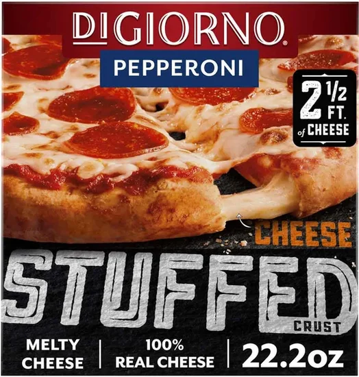 DIGIORNO Frozen Pizza - Frozen Pepperoni Pizza - Stuffed Crust Pizza