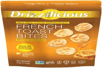 Drizzilicious® French Toast Bites Mini Rice Cakes 4oz